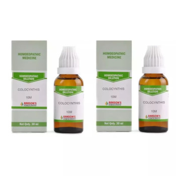 Bakson Colocynthis 10M CH (30ml, Pack of 2)