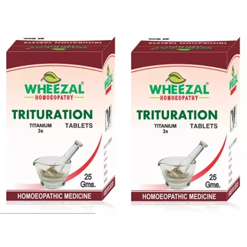 Wheezal Titanium 3X (25g, Pack of 2)