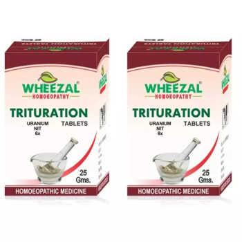 Wheezal Uranium Nit 6X (25g, Pack of 2)