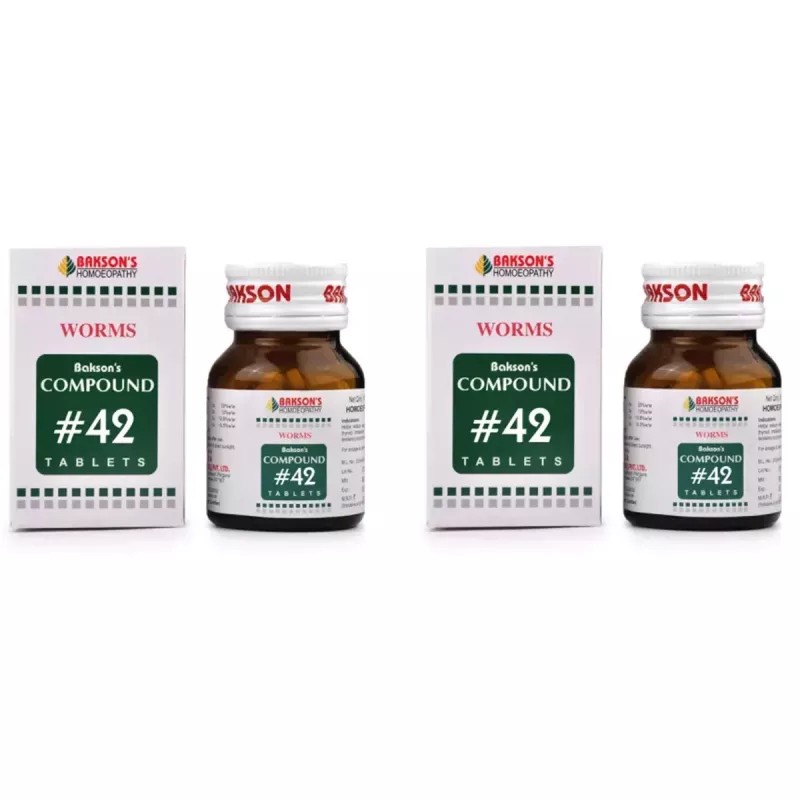 Bakson Compound No 42 (Worms) (100tab, Pack of 2)