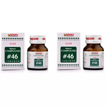 Bakson Compound No 46 (Slim) (100tab, Pack of 2)
