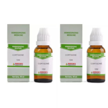 Bakson Cortisone 10M CH (30ml, Pack of 2)