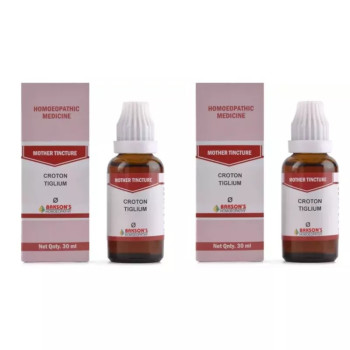 Bakson Croton Tiglium 1X (Q) (30ml, Pack of 2)