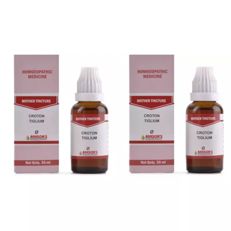 Bakson Croton Tiglium 1X (Q) (30ml, Pack of 2)