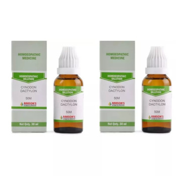 Bakson Cynodon Dactylon 50M CH (30ml, Pack of 2)