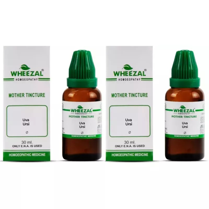 Wheezal Uva Ursi 1X (Q) (30ml, Pack of 2)