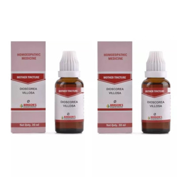 Bakson Dioscorea Villosa 1X (Q) (30ml, Pack of 2)