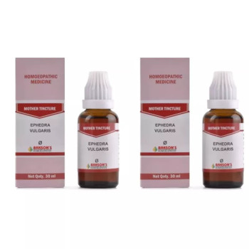 Bakson Ephedra Vulgaris 1X (Q) (30ml, Pack of 2)