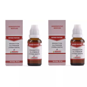 Bakson Eriodictyon Glutinosum (Yerba Santa) 1X (Q) (30ml, Pack of 2)