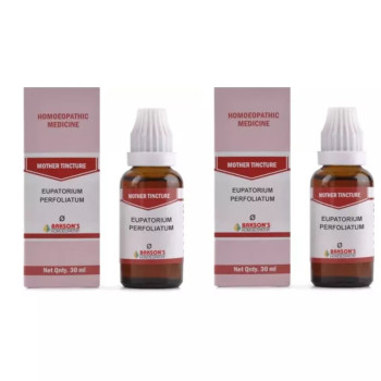 Bakson Eupatorium Perfoliatum 1X (Q) (30ml, Pack of 2)