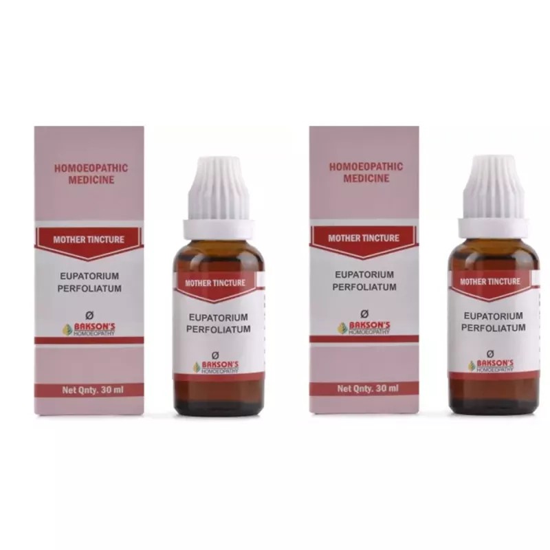 Bakson Eupatorium Perfoliatum 1X (Q) (30ml, Pack of 2)