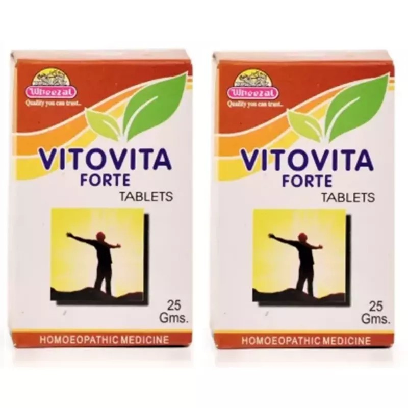 Wheezal Vito Vita Forte Tablets (25g, Pack of 2)