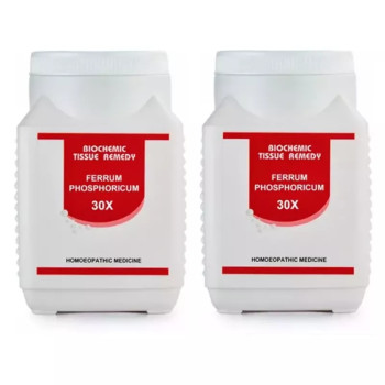 Bakson Ferrum Phosphoricum 30X (450g, Pack of 2)