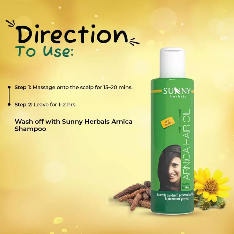 Bakson Sunny Arnica Hair Oil (250ml)