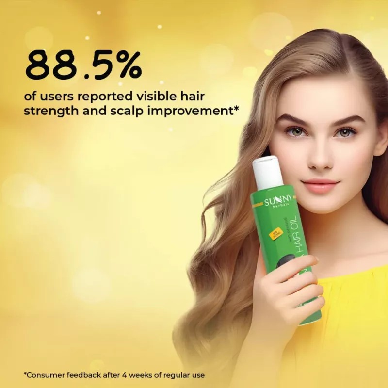 Bakson Sunny Arnica Hair Oil (250ml)