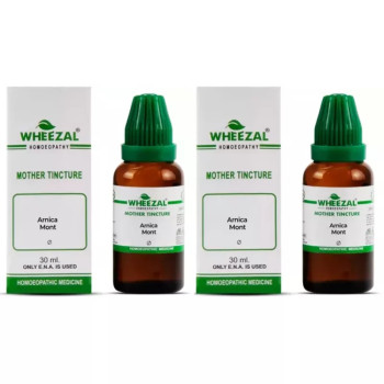 Wheezal Arnica Mont 1X (Q) (30ml, Pack of 2)
