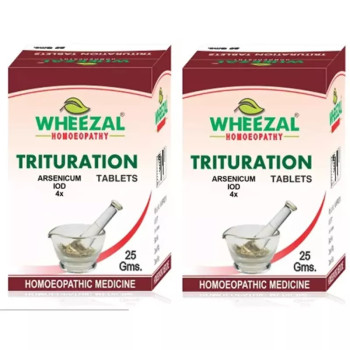 Wheezal Arsenicum Iod 4X (25g, Pack of 2)