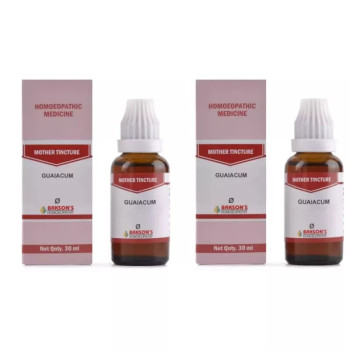 Bakson Guaiacum 1X (Q) (30ml, Pack of 2)