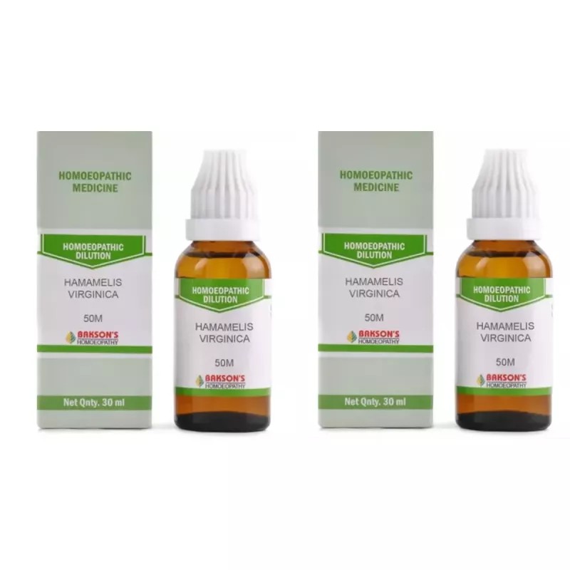 Bakson Hamamelis Virginica 50M CH (30ml, Pack of 2)