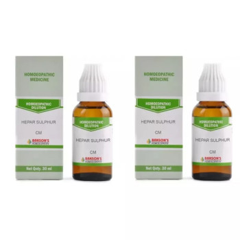 Bakson Hepar Sulphur CM CH (30ml, Pack of 2)