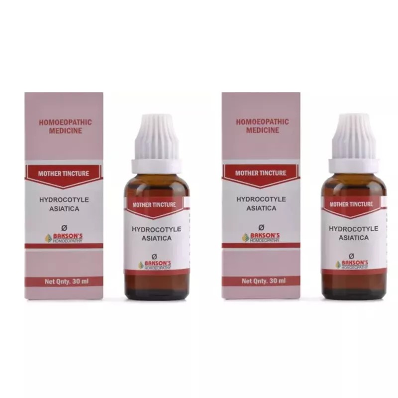 Bakson Hydrocotyle Asiatica 1X (Q) (30ml, Pack of 2)