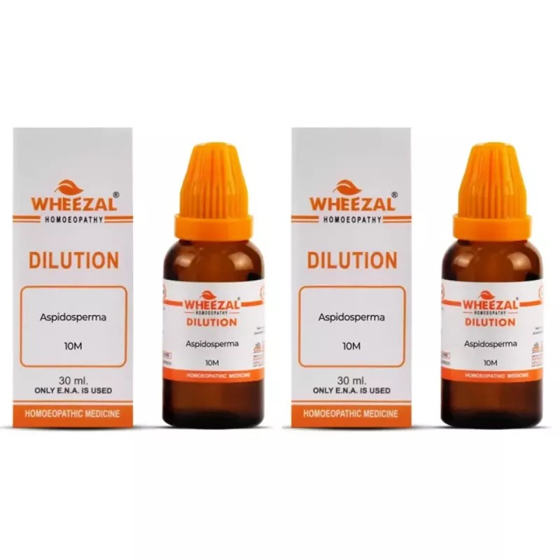 Wheezal Aspidosperma 10M CH (30ml, Pack of 2)