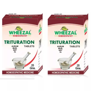 Wheezal Aurum Mur Nat 3X (25g, Pack of 2)