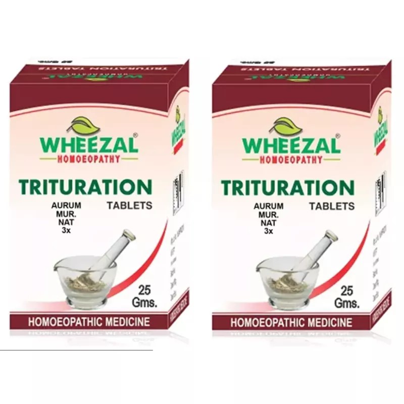 Wheezal Aurum Mur Nat 3X (25g, Pack of 2)