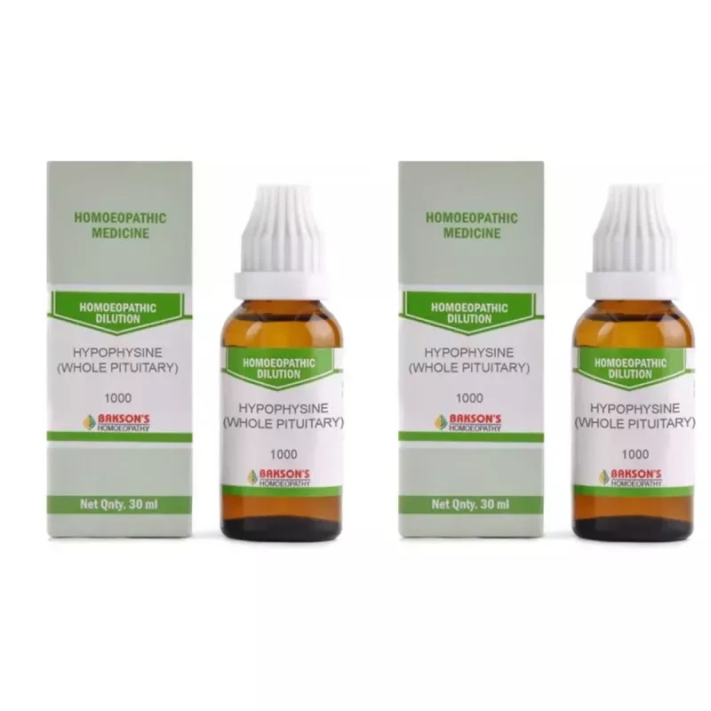 Bakson Hypophysine (Whole Pituitary) 1M (1000 CH) (30ml, Pack of 2)