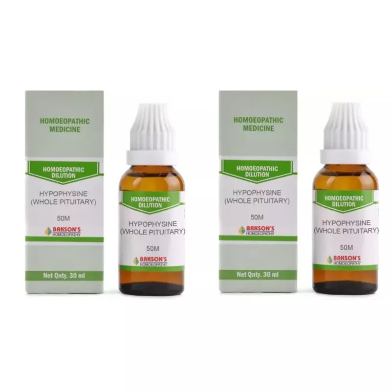 Bakson Hypophysine (Whole Pituitary) 50M CH (30ml, Pack of 2)