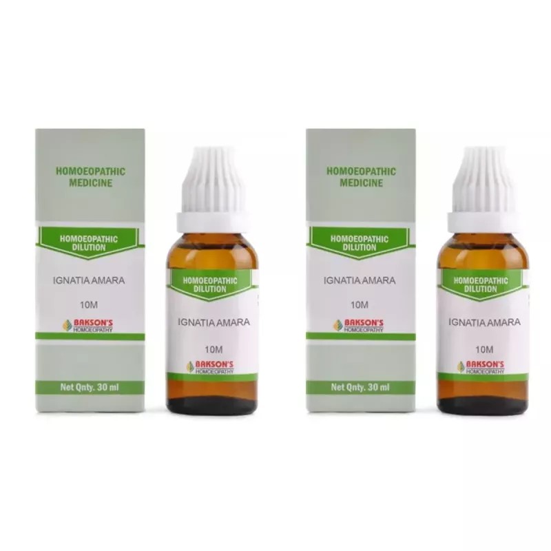Bakson Ignatia Amara 10M CH (30ml, Pack of 2)