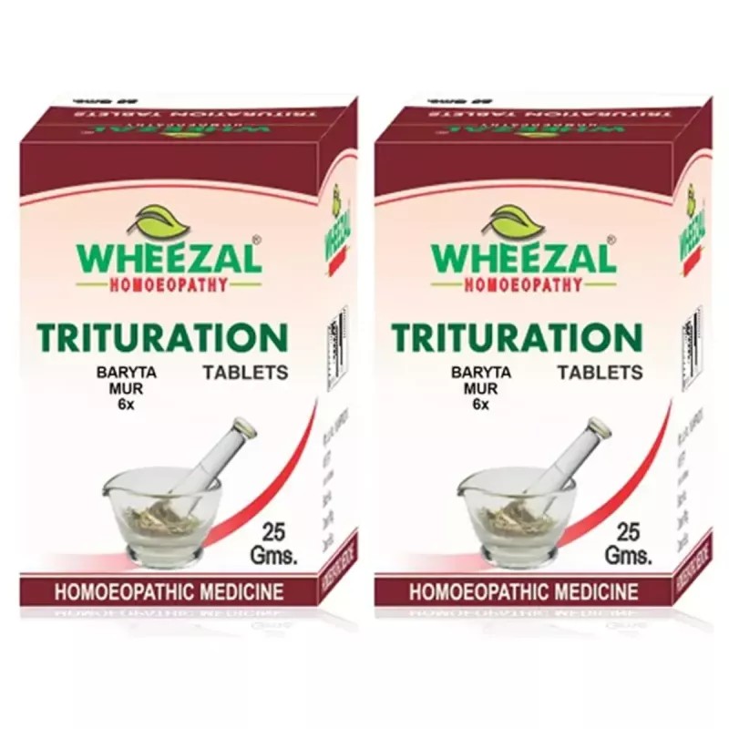 Wheezal Baryta Mur 6X (25g, Pack of 2)