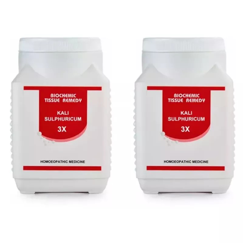 Bakson Kali Sulphuricum 3X (450g, Pack of 2)