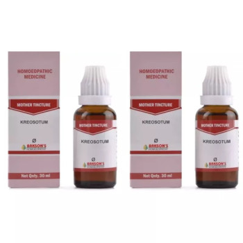 Bakson Kreosotum 1X (Q) (30ml, Pack of 2)