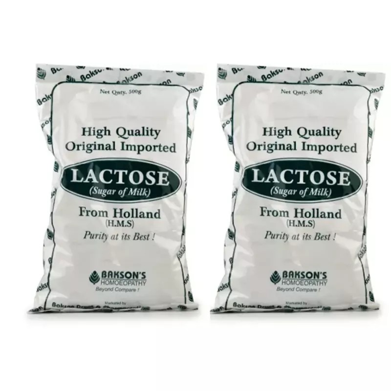 Bakson Lactose Powder (Hms) (500g, Pack of 2)