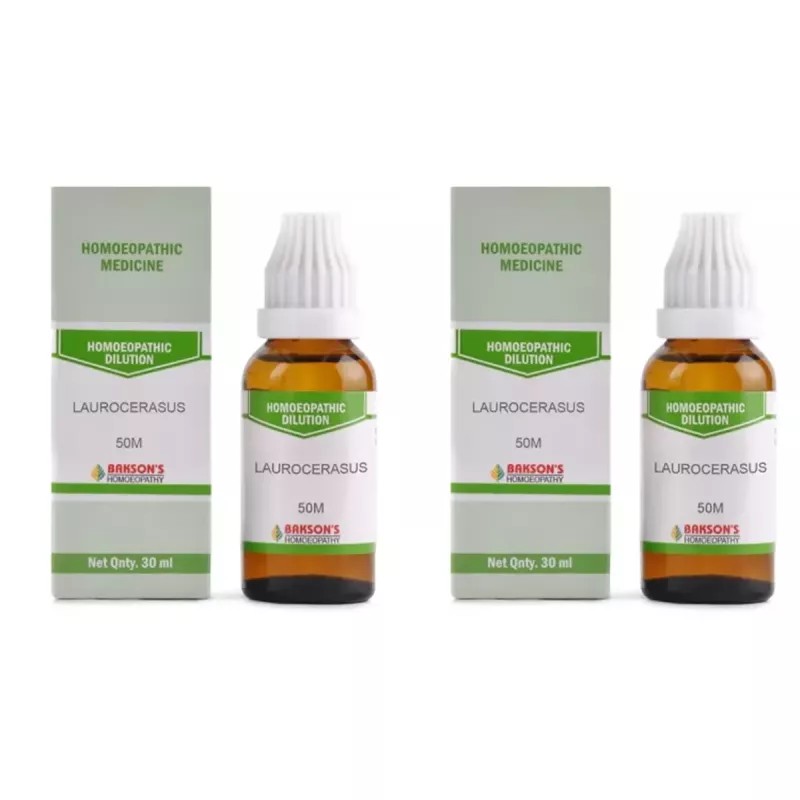 Bakson Laurocerasus 50M CH (30ml, Pack of 2)