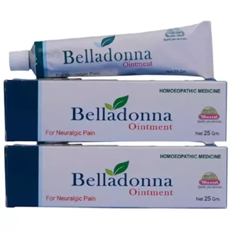 Wheezal Belladonna Ointment (25g, Pack of 2)