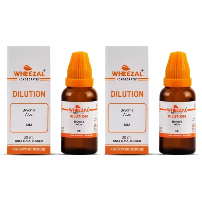 Wheezal Bryonia Alba 10M CH (30ml, Pack of 2)