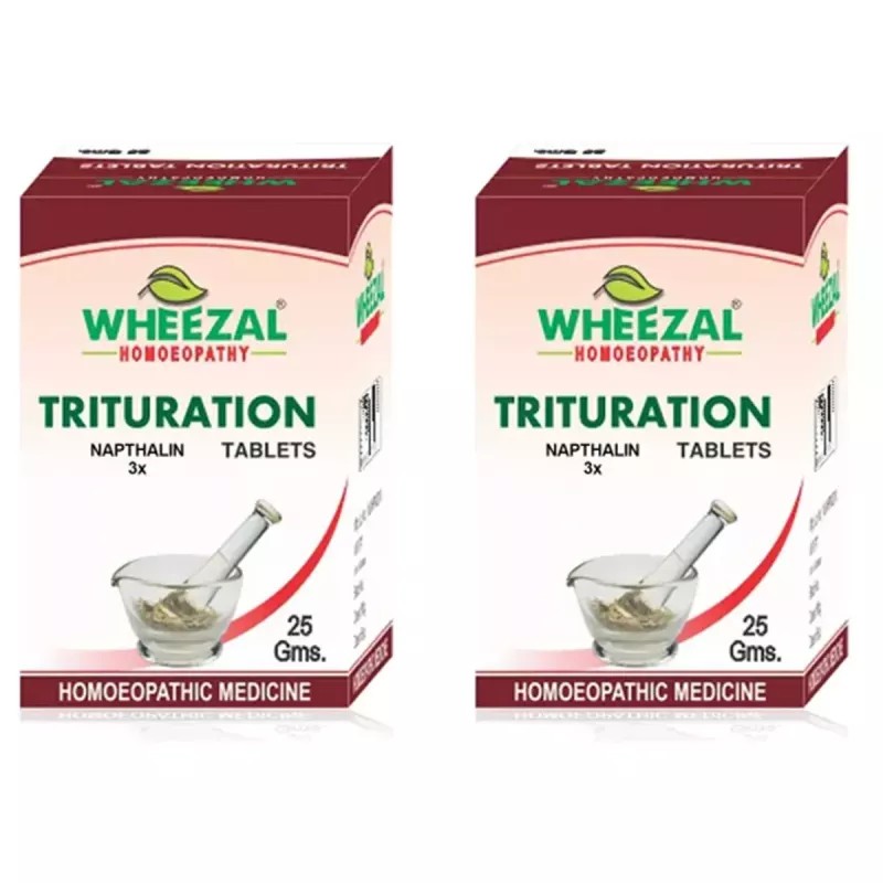 Wheezal Napthalin 3X (25g, Pack of 2)