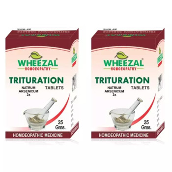 Wheezal Natrum Arsenicum 3X (25g, Pack of 2)