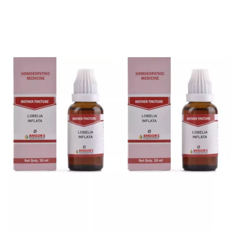 Bakson Lobelia Inflata 1X (Q) (30ml, Pack of 2)