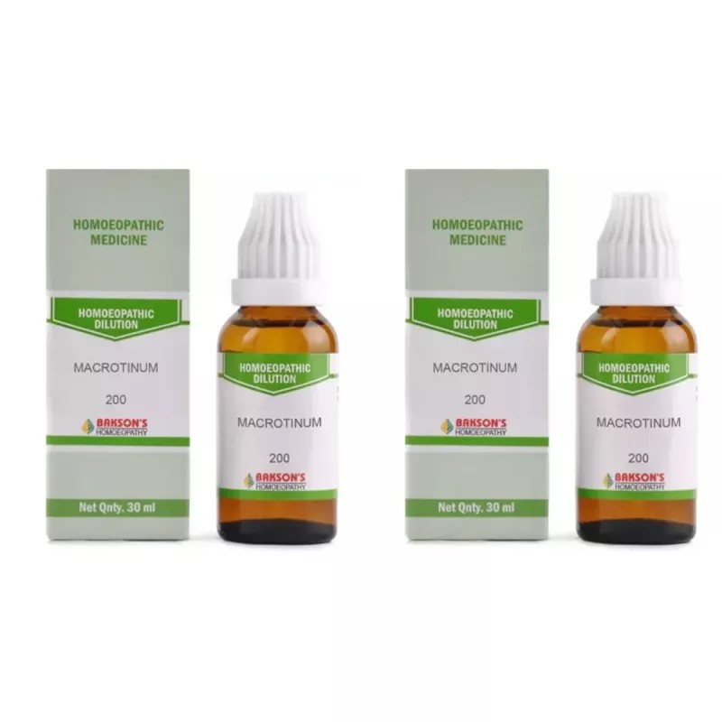Bakson Macrotinum 200 CH (30ml, Pack of 2)