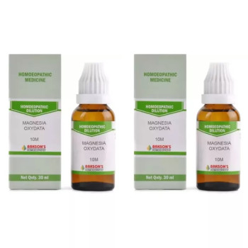 Bakson Magnesia Oxydata 10M CH (30ml, Pack of 2)