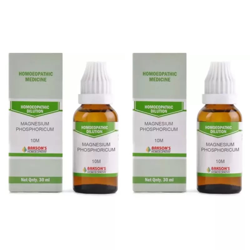 Bakson Magnesium Phosphoricum 10M CH (30ml, Pack of 2)