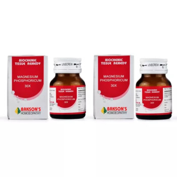 Bakson Magnesium Phosphoricum 30X (25g, Pack of 2)