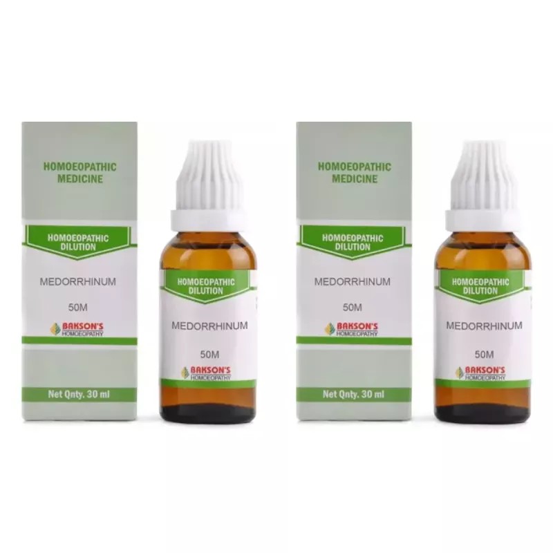 Bakson Medorrhinum 50M CH (30ml, Pack of 2)