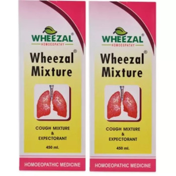 Wheezal Cough Mixture (450ml, Pack of 2)