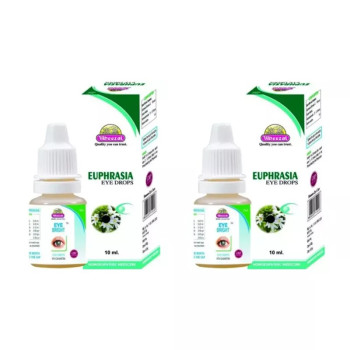 Wheezal Euphrasia Eye Drops (10ml, Pack of 2)