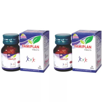 Wheezal Famiplan Tablets (25g, Pack of 2)