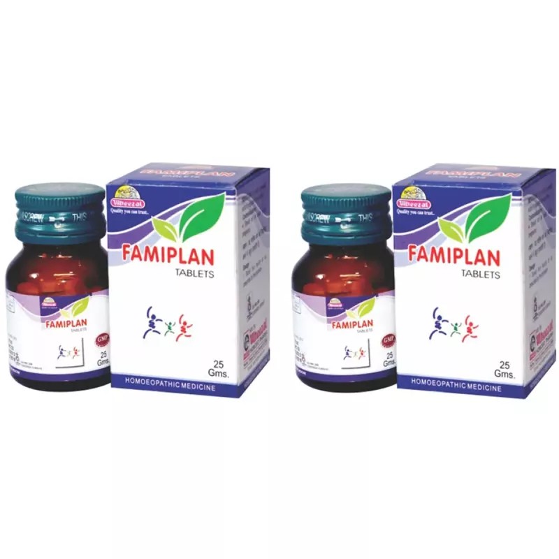 Wheezal Famiplan Tablets (25g, Pack of 2)